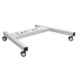 Vogel's PFT8530S pojízdný podstavec Connect-it Floor stříbrný