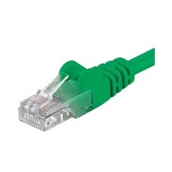 PremiumCord Patch kabel UTP RJ45-RJ45 CAT6 5m zelená