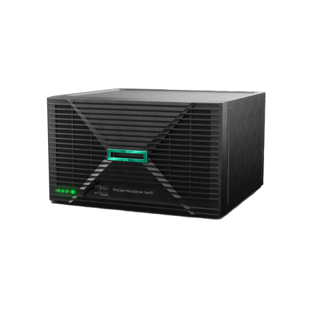 HPE PL MicroServer Gen11 G7400 (3.7/2C) 16G VROC 4LFF-NHP 1TB HDD 4p1G NBD111 iLo port (P65741-B21) Smart Choice