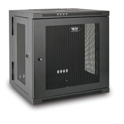 Skříň SmartRack 12U, Š 600mm, Hl 550mm, hloubka pro přepínače, montáž na stěnu