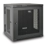 Skříň SmartRack 12U, Š 600mm, Hl 550mm, hloubka pro přepínače, montáž na stěnu