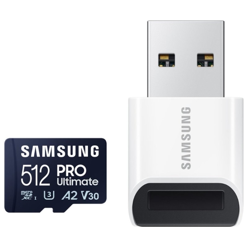 Samsung PRO Ultimate/micro SDXC/512GB/UHS-I U3 / Class 10/+ Adaptér/Modrá