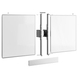 Vogel's RISE WBS65M keramické tabule se závěsy pro 65" obrazovky na stojanech RISE 5xxx
