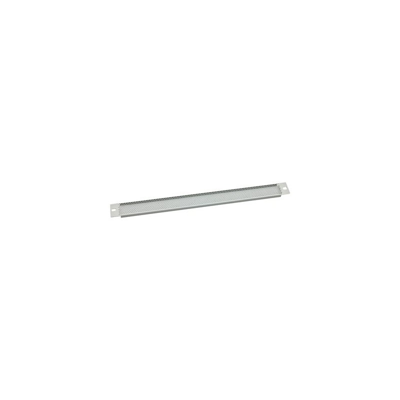 19' záslepka 2U plastový zámek, síto 75%-4mm