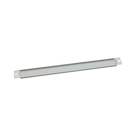 19' záslepka 2U plastový zámek, síto 75%-4mm