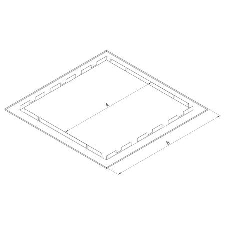 Sada pro zazdění RNA/SNA v.500 RAL9003 hl.lesklá