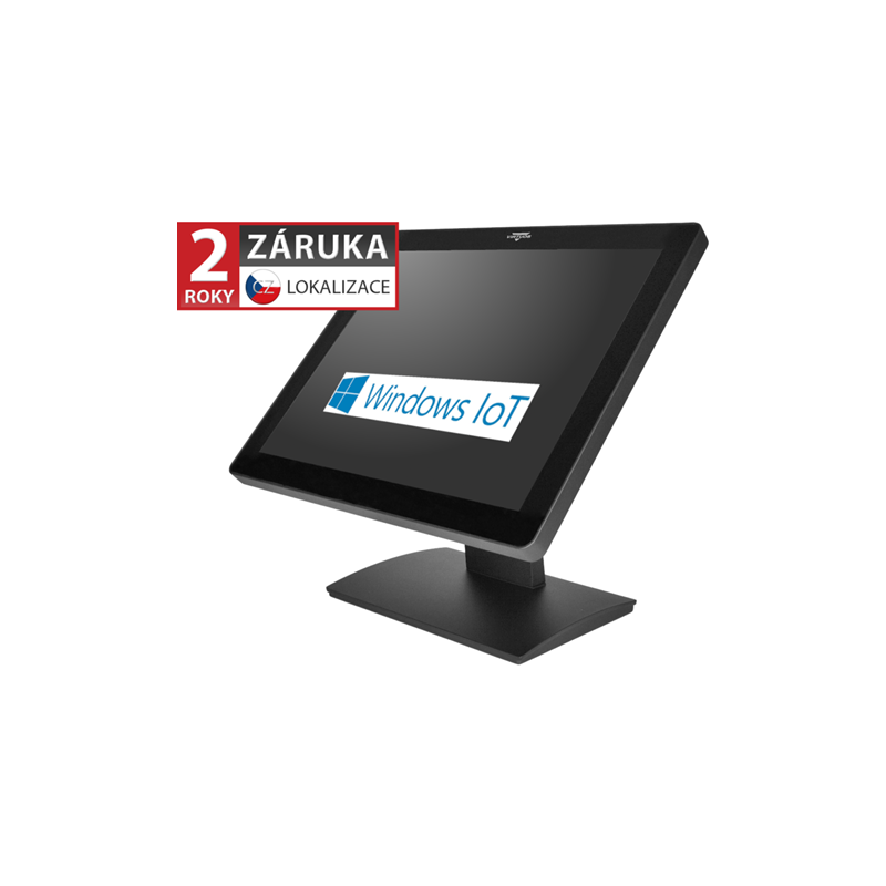 BPOS BP-1789, 17" LCD LED, 400 cd/m2, i3, 8GB RAM, 256GB SSD, Win11 IoT, bez rám., černý