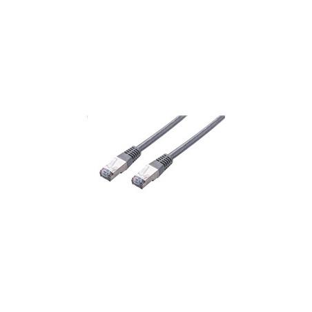 C-TECH kabel patchcord Cat5e, FTP, šedý, 0,25m