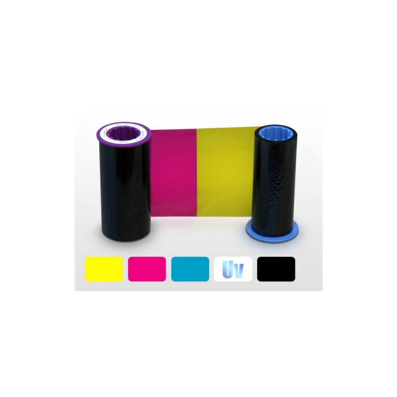 C1 Zebra i Series colour ribbon 5 Panel YMCUvK