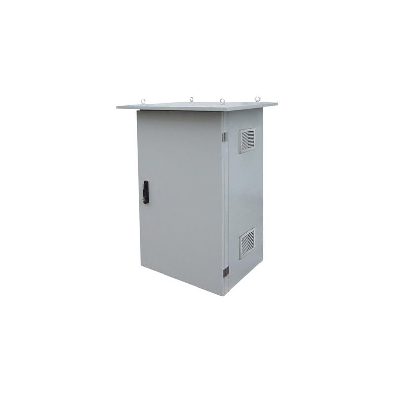 Rack termoizolovaný LC-07, 15U 700x400, RAL 7035 s vent. pravá bočnice