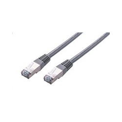 C-TECH kabel patchcord Cat5e, FTP, šedý, 2m