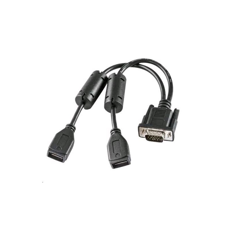 Honeywell VM3 USB Y CABLE - D15 MALE TO TWO USB TYPE A PLUG