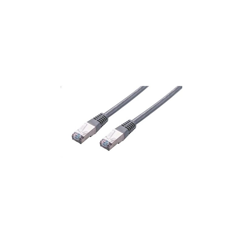 C-TECH kabel patchcord Cat5e, FTP, šedý, 20m