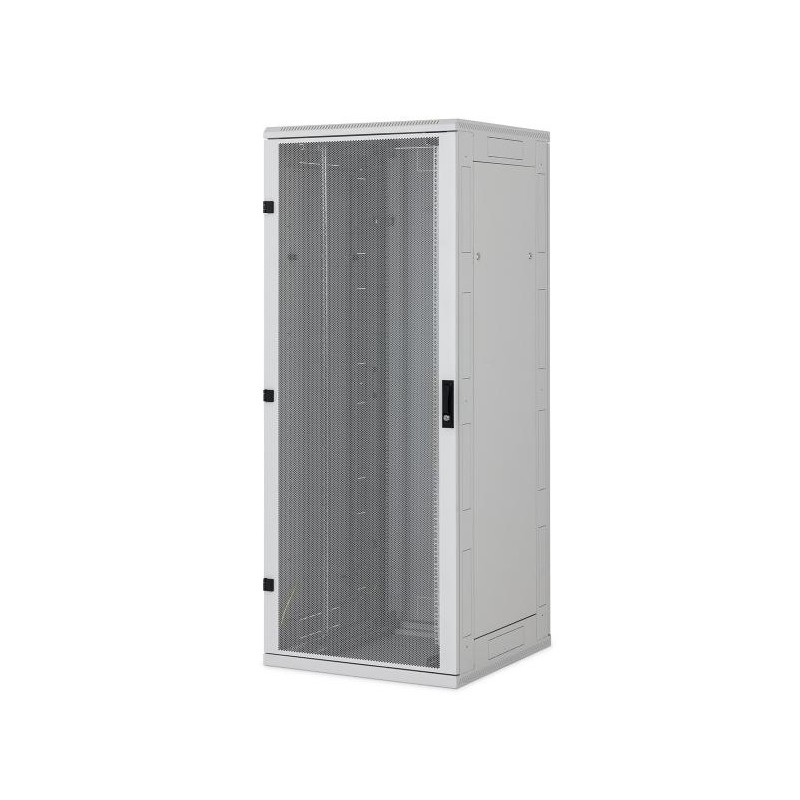 Stoj.rack RTA 42(š)800x(h)1200 před.i zad.dveře perforované, černý, nosn.1200kg