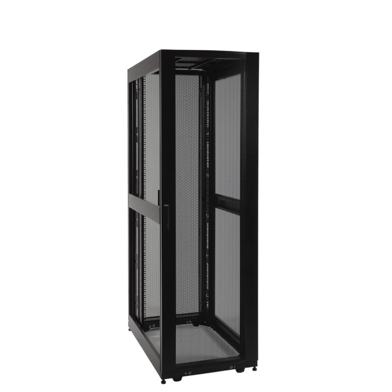 Skříň SmartRack 42U, Š 600mm, Hl 1100mm, serverová skříň, rozšiřitelná, bez bočních panelů