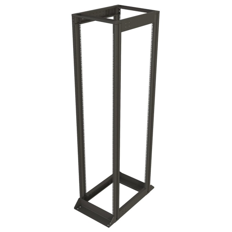 Rám 19" 42U 600x1000 černý nosnost 1200kg, VR-42-B