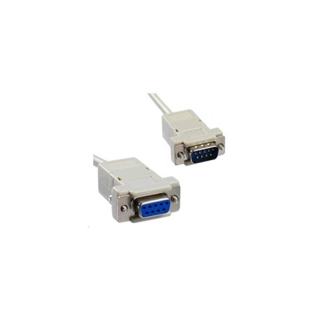 PREMIUMCORD Kabel sériový 5m prodlužovací (Canon 9M/9F, rozebírací, RS232)