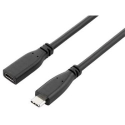 PremiumCord Prodlužovací kabel USB 3.2 generation 2, C/male - C/female, 1,5m