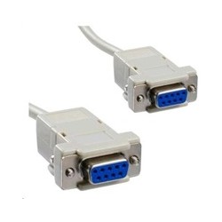 PREMIUMCORD Kabel sériový 5m Laplink (Canon 9F/9F, rozebírací, RS232)