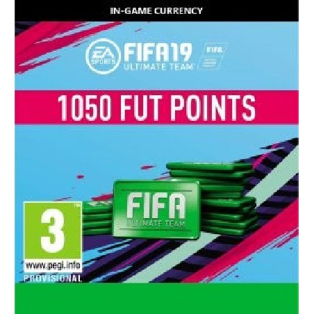 FIFA 19 1050 FUT Points – herní kredit pro PC (elektronická licence)