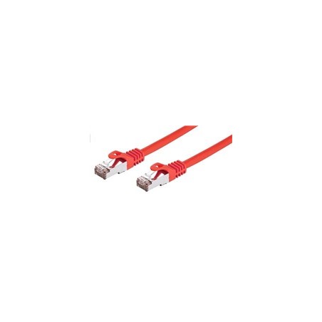 C-TECH kabel patchcord Cat6, FTP, červený, 2m