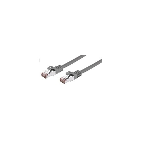 C-TECH kabel patchcord Cat6, FTP, šedý, 0,25m