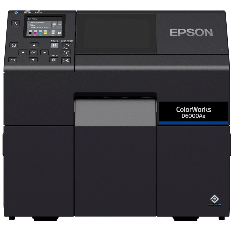 EPSON POKLADNÍ SYSTÉMY ColorWorks CW-D6000AE Label Ink/PRNT MW 112MM 108MM RD 119MM/Sec