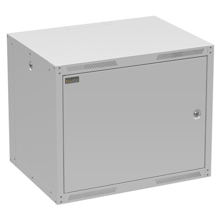 Rozvaděč nástěnný GrandN Duo 9U 450mm, dveře plech, RAL7035, GrandND-9U-645-21-G