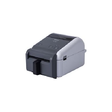 Brother 4INCH 203DPI Linerless Desktop/Printer TD-4D (LAN / Cutter)