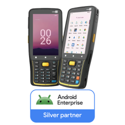 RK26 - 25 kláv., Android 12, dlouhý 2D, camera, NFC, WiFi, LTE, GPS, GMS, USB kit