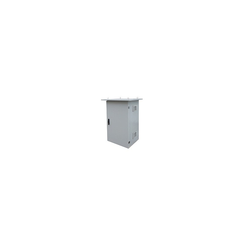 Rack termoizolovaný LC-07 24U 700x600 RAL7035 s vent. levá bočnice