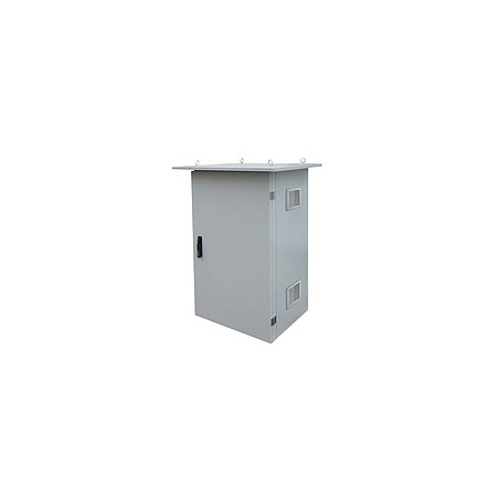 Rack termoizolovaný LC-07 24U 700x600 RAL7035 s vent. levá bočnice