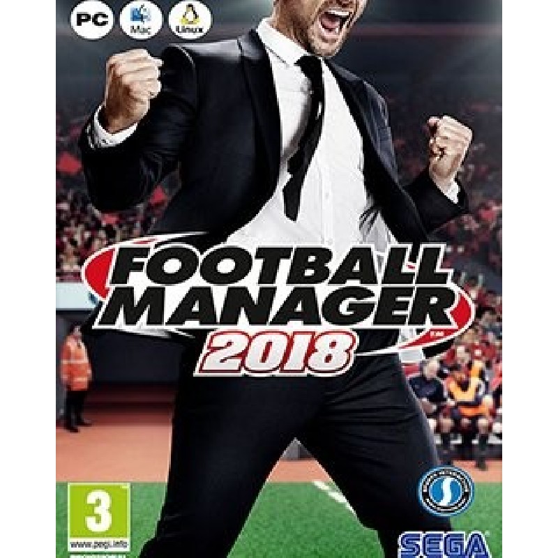 Football Manager 2018 – hra pro PC (elektronická licence)
