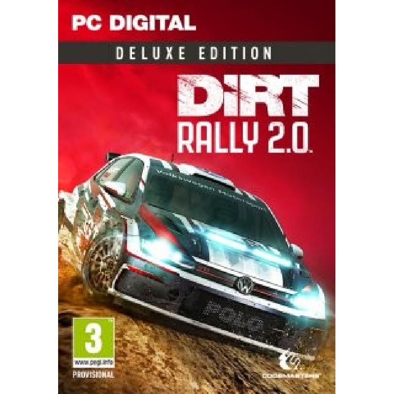 DiRT Rally 2.0 Deluxe Edition – hra pro PC (elektronická licence)