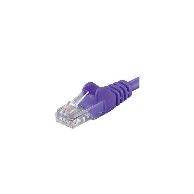 Patch kabel UTP RJ45-RJ45 level 5e 2m fialová
