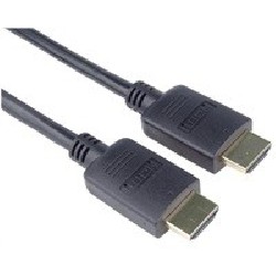 PremiumCord HDMI 2.0 High Speed + Ethernet kabel, zlacené konektory, 1m