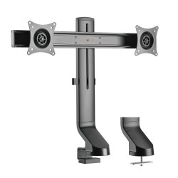 Držák pro montáž monitoru na stůl, nastavitelná výška, pro 2x 17?32 monitory