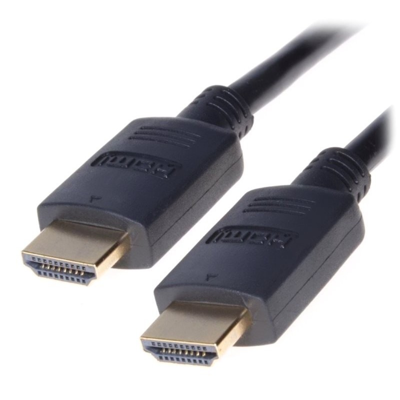 PREMIUMCORD Kabel HDMI 2.0 High Speed + Ethernet, zlacené konektory, 1,5m