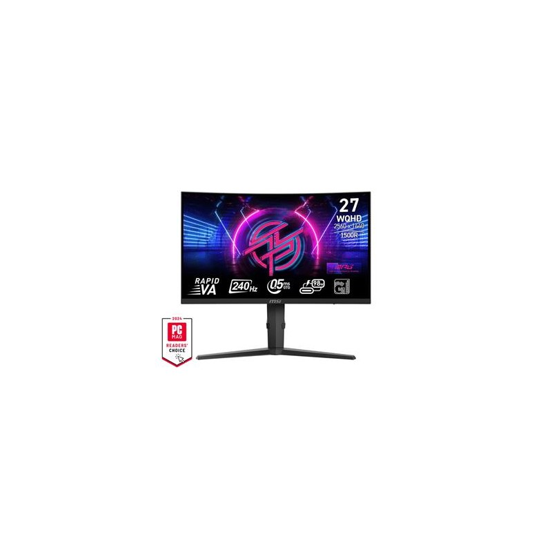 MSI MPG/275CQRXF/27"/VA/QHD/240Hz/0,5ms/Černá/3R