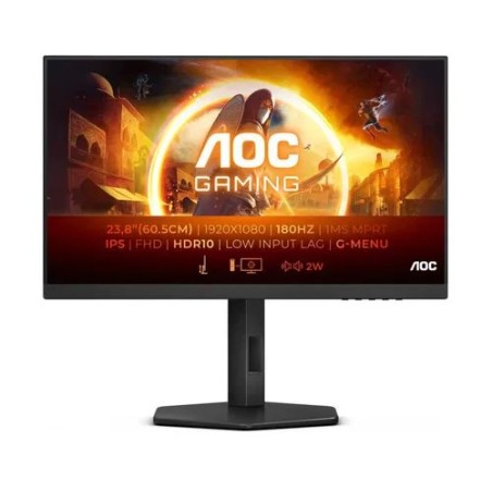 AOC MT 23,8" 24G4HA - 1920x1080,IPS,200Hz,HDR10,2xHDMI,1xDP,Repro,Pivot