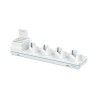 CT37/CT30XP booted 5-bay charging base,healthcare. It has 5-bay charging base(4xCT30P-UCP-BHC,1xCT37-QBC-UCP-HC) and power