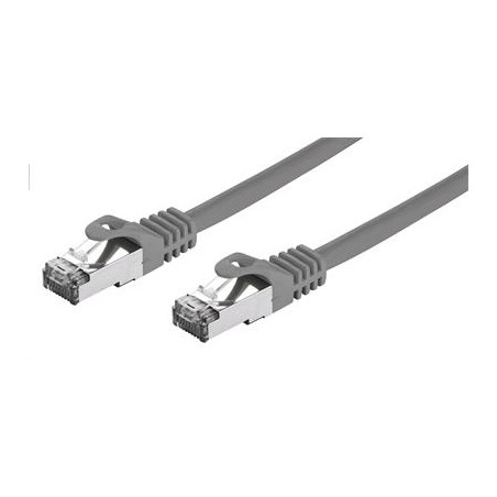 C-TECH kabel patchcord Cat7, S/FTP, šedý, 10m