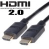 PREMIUMCORD Kabel HDMI 2.1 High Speed + Ethernet kabel 8K@60Hz, zlacené konektory, 5m