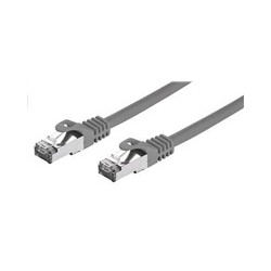 C-TECH kabel patchcord Cat7, S/FTP, šedý, 2m