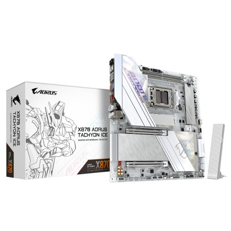 GIGABYTE X870 AORUS Tachyon Ice/AM5/E-ATX