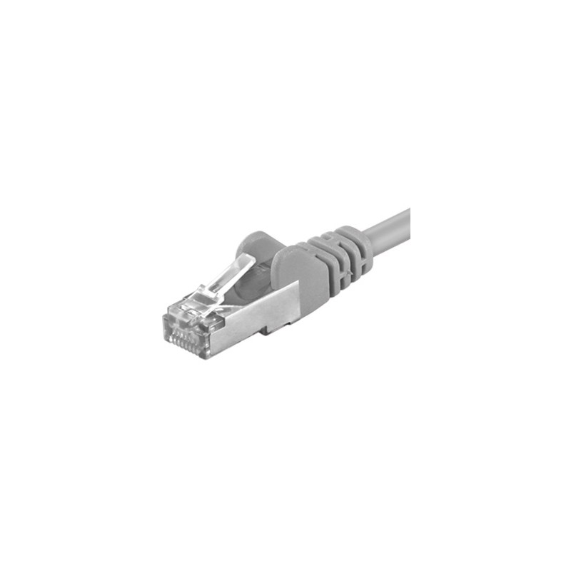 Premiumcord Patch kabel FTP, CAT6, AWG26, 15m,šedá