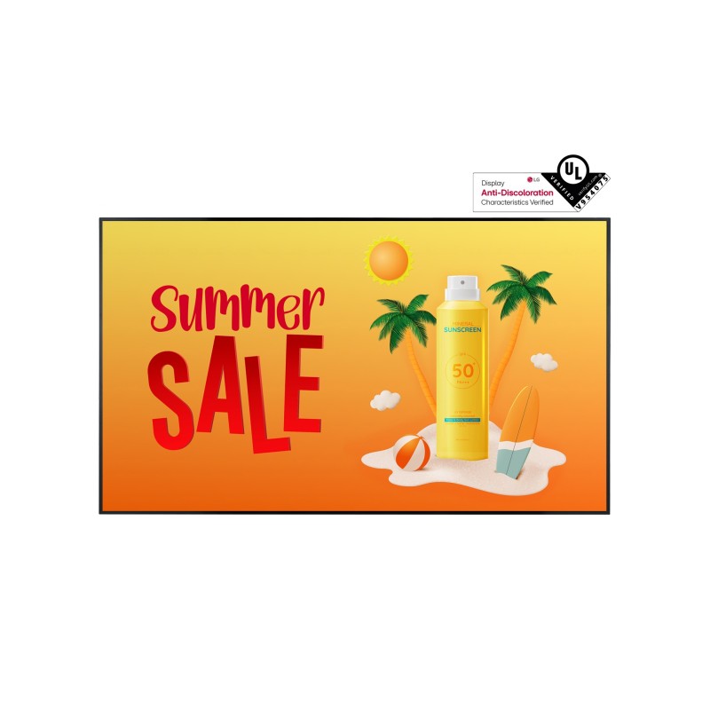 75" LG LED 75XF3 - UHD,4000cd,openframe,webOS,24/7
