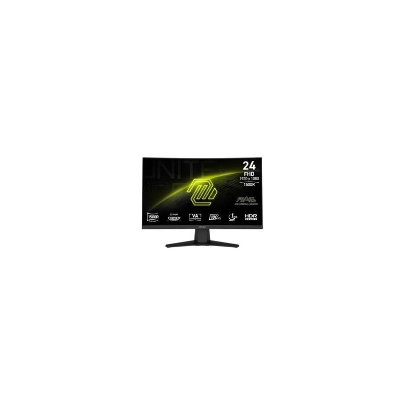 MSI MAG/244C/23,6"/VA/FHD/180Hz/1ms/Černá/3R