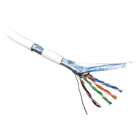 DATACOM FTP drát CAT5E PVC,Eca 305m bílý