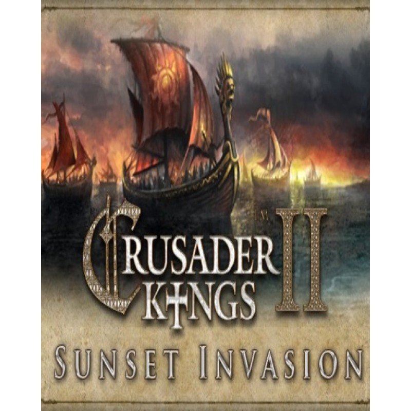 Crusader Kings II Sunset Invasion – herní rozšíření pro PC (elektronická licence)
